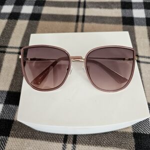 Express Women's Rose-Tinted Cat-Eye Sunglasses